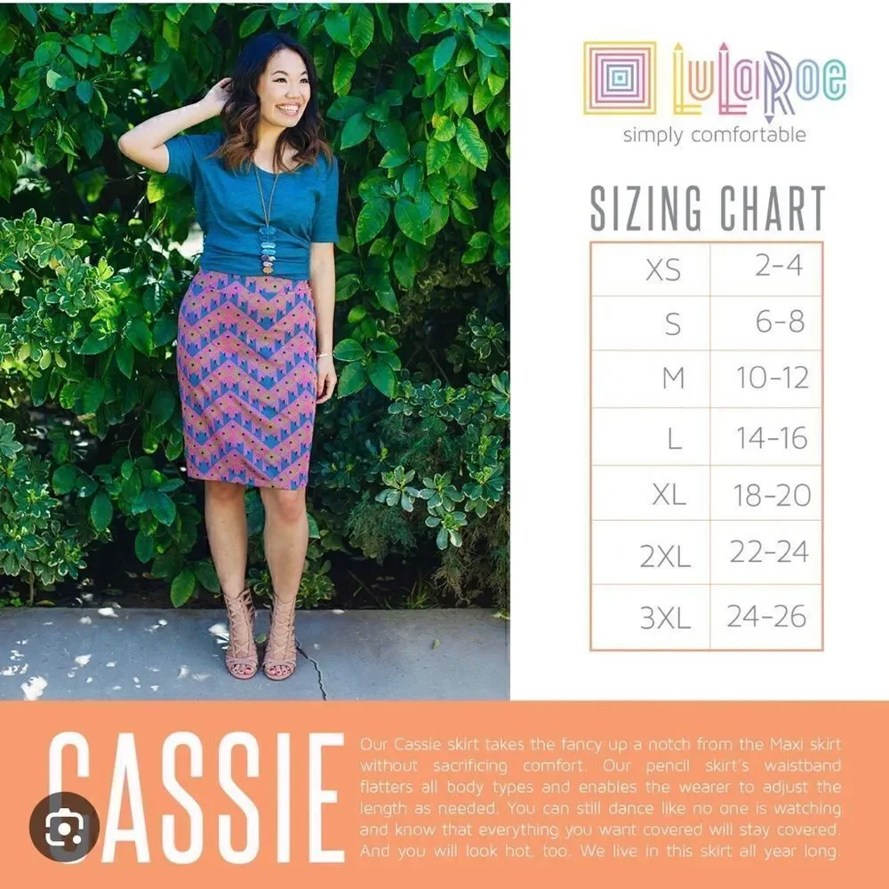 LuLaRoe Cassie Pencil Skirt Green Size Small